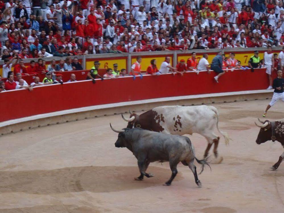 Pamplona Camping Hotell Aizoáin Exteriör bild